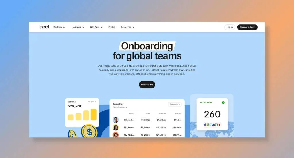 Deel - Top Channel for International Payments