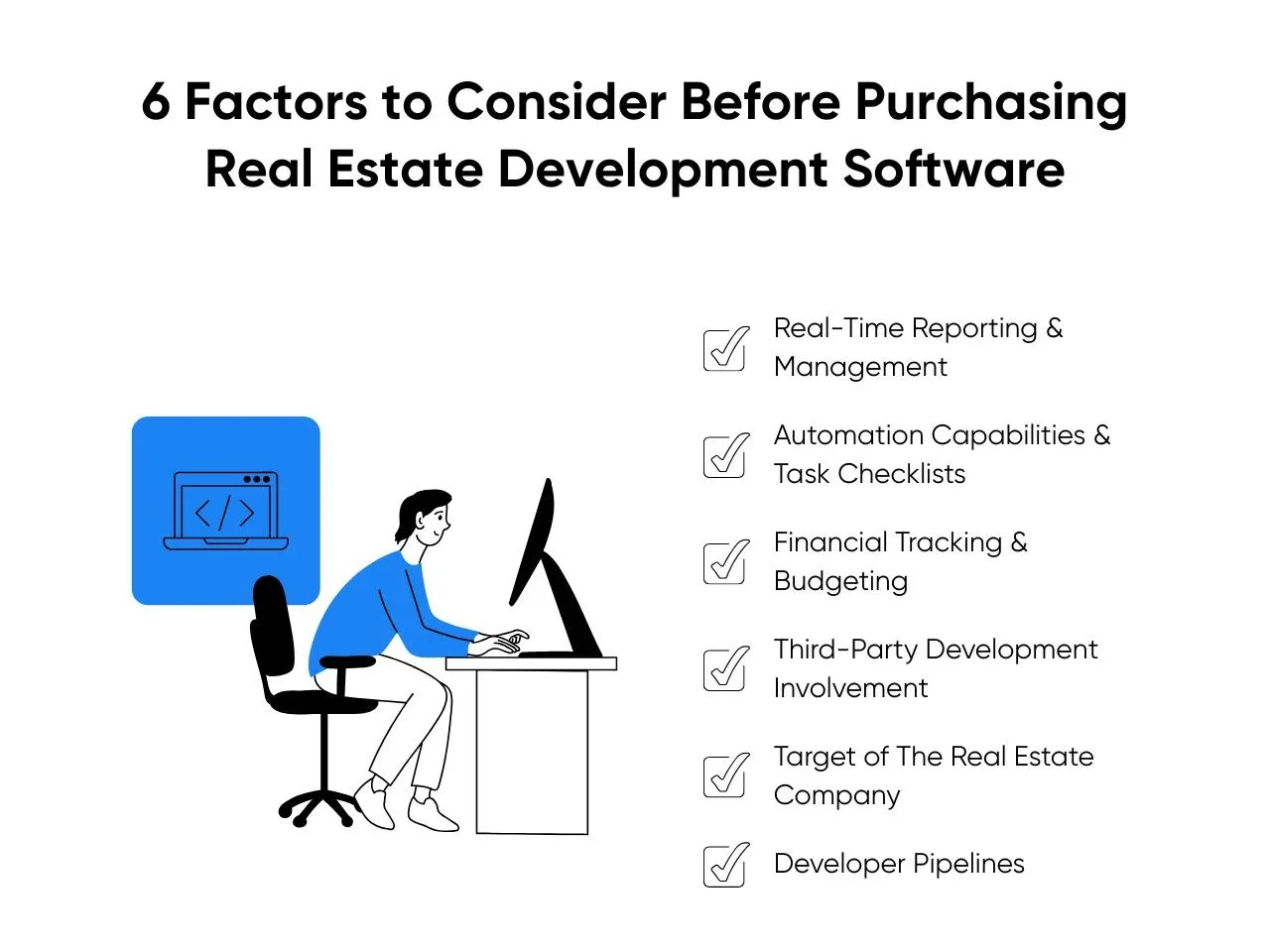 6 Factors to Consider Before Purchasing Real Estate Development Software