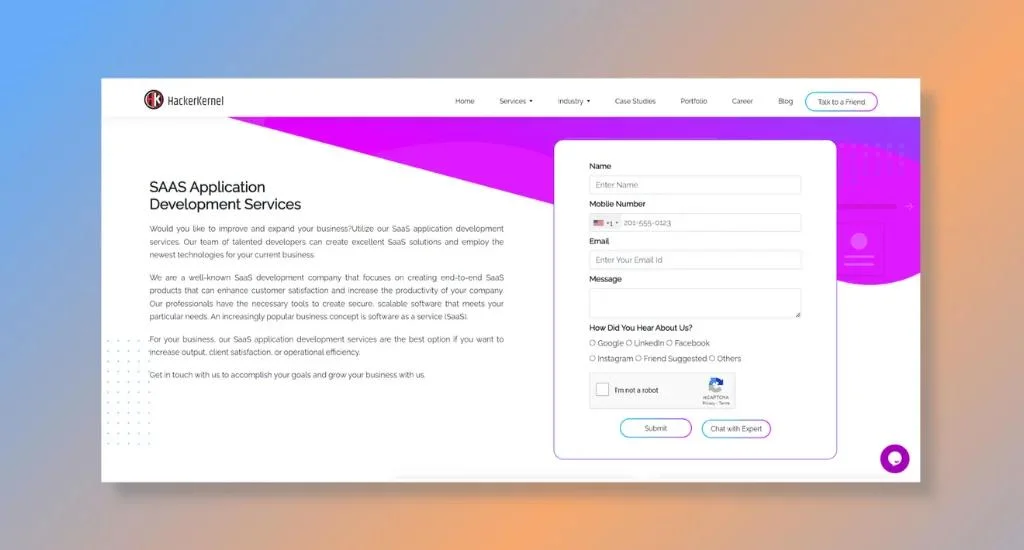 HackerKernel - End-to-End SaaS Application Development
