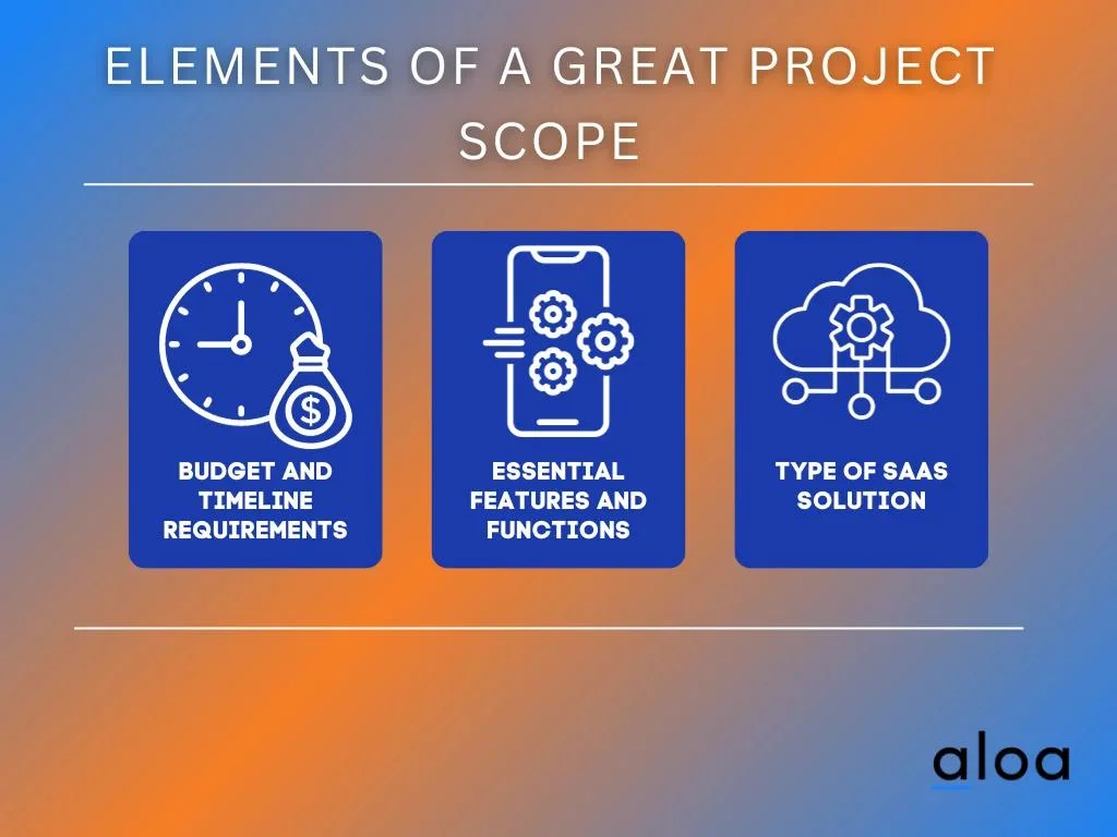 Elements of a great project scope