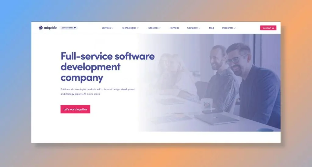 Miquido - Top Pick for World-Class Digital Products Development