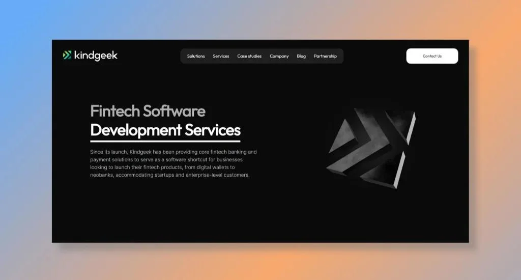 Kindgeek - Top Pick for New Ground in Fintech Software Development
