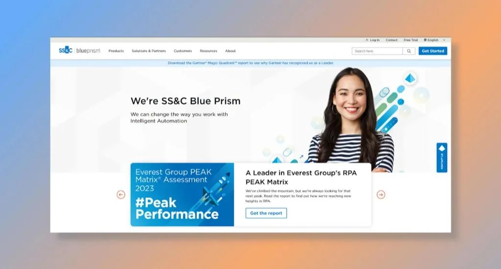 Blue Prism -  Providing Intelligent Automation Solutions