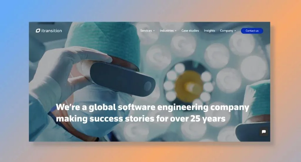 itransition home page