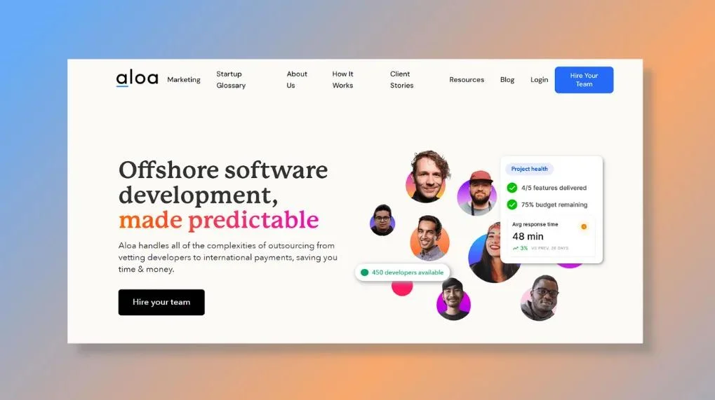 Aloa - Top Pick to Hire Software Development Experts from LatAm