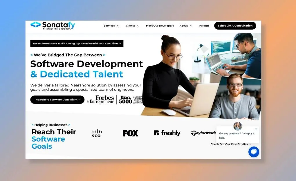 Sonatafy - Tailored Nearshore Solution