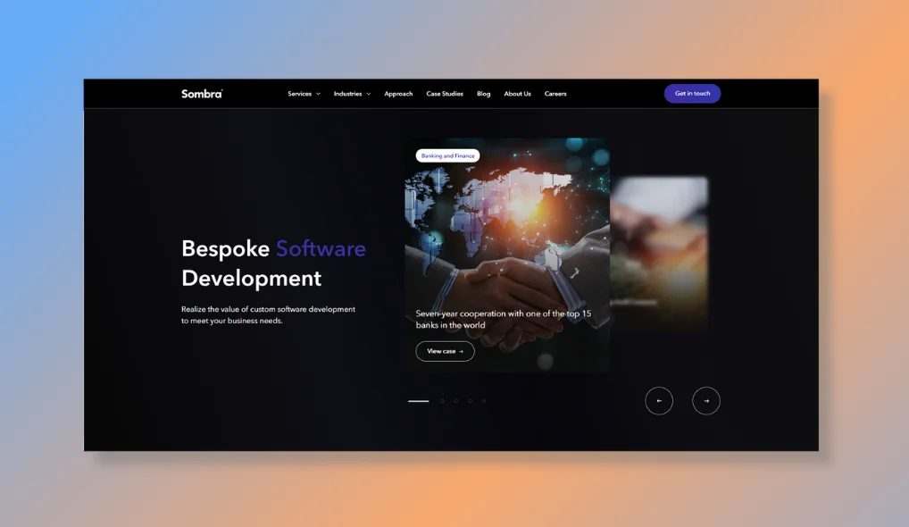 Sombra - Exceptional IT Consulting Company