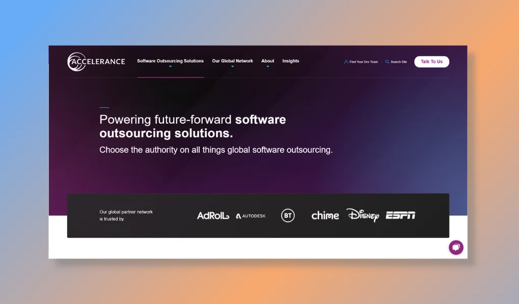 Accelerance - Powering Future-forward Software Solutions