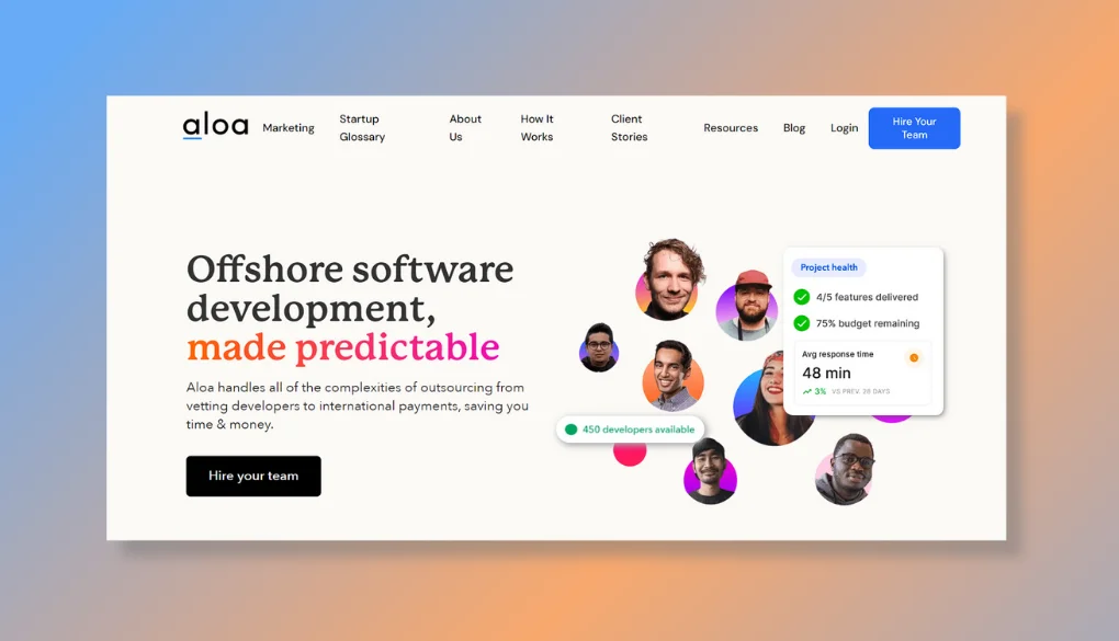 Aloa - Best Overall Software Outsourcing in Colombia