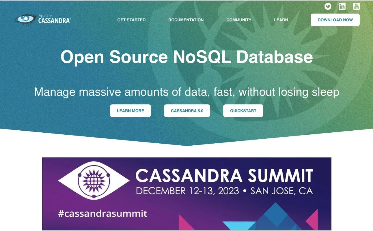 Apache Cassandra_homepage