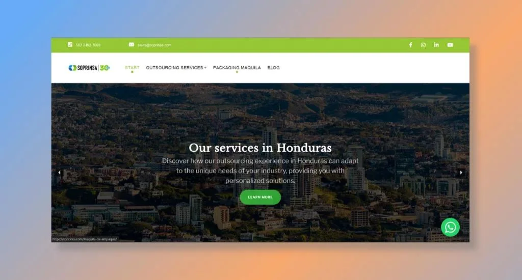 Soprinsa - Offering Comprehensive Support and Training Programs
