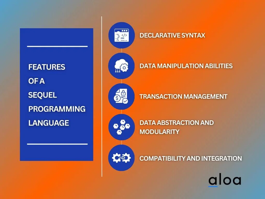 Features of a Sequel Programming Language