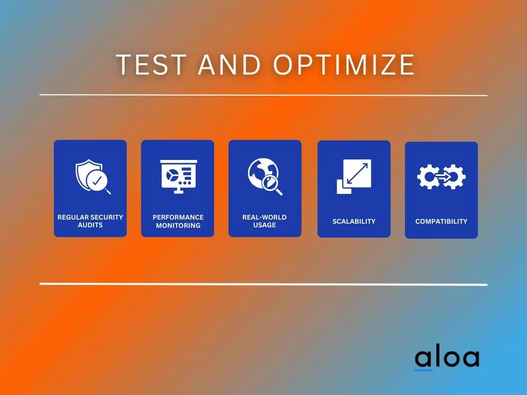 Step 7: Test and Optimize