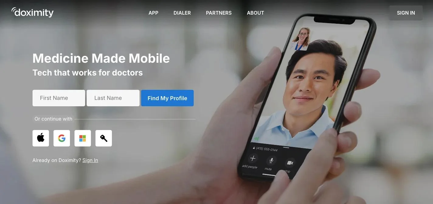 Doximity_homepage