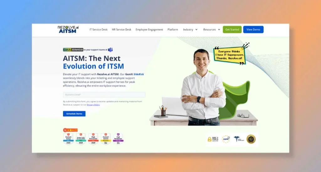 Rezolve.ai - Best Choice for AI-Powered IT Service Management