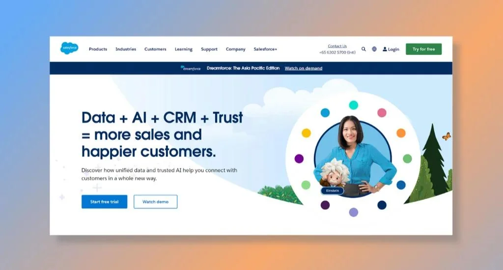 Salesforce CRM - Best for Scalability and Ecosystem