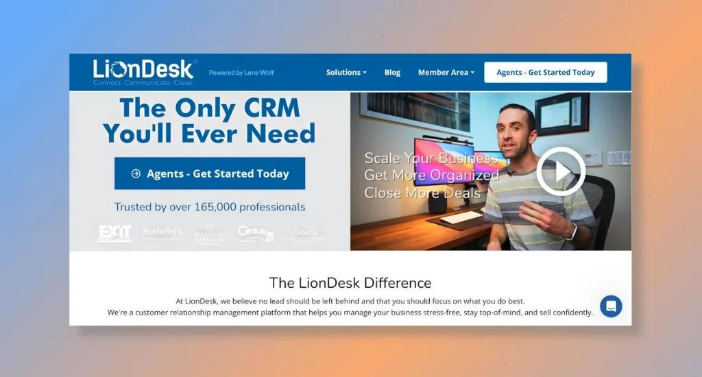LionDesk - Best for Multi-Channel Communication