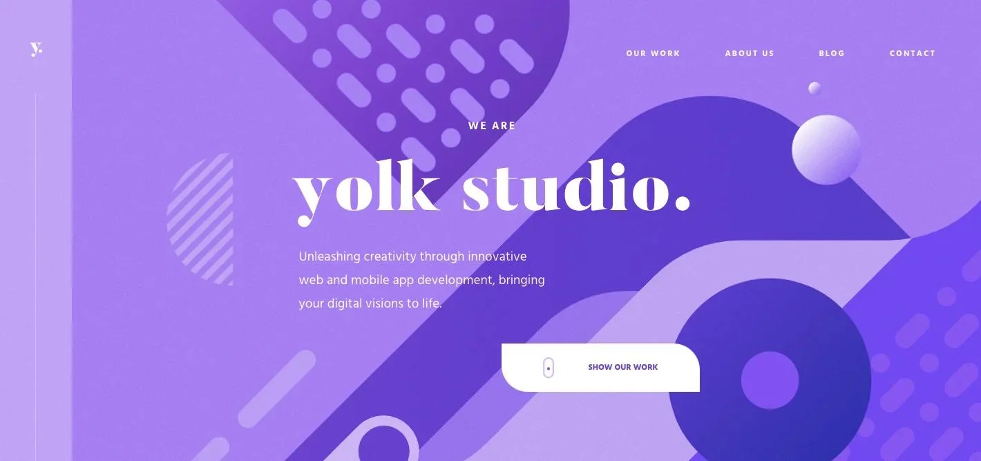 Yolk Studio_homepage
