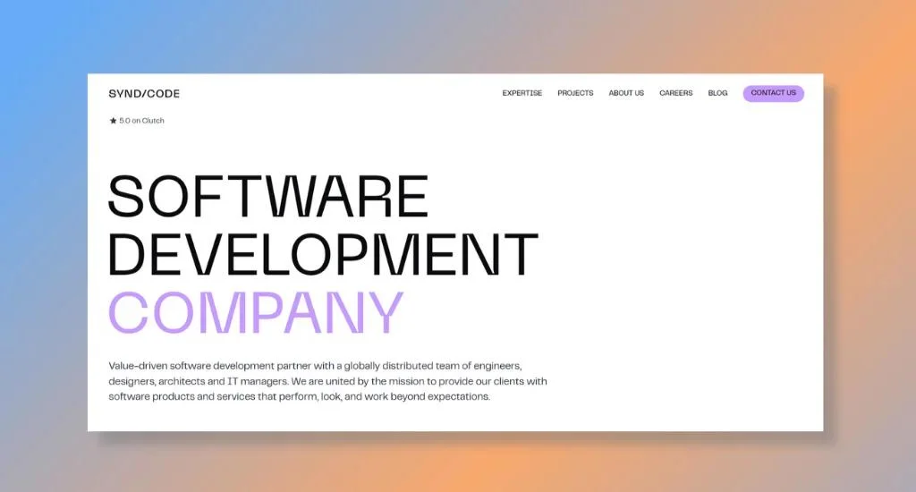 Syndicode Homepage