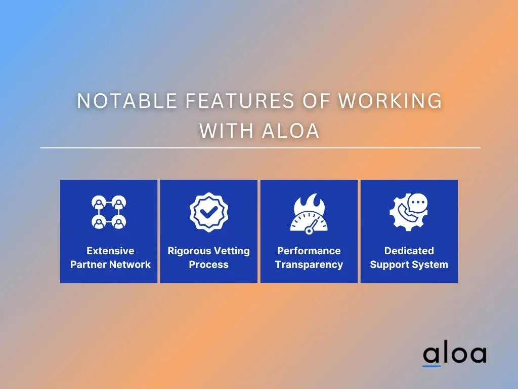 Notable Features of Working with Aloa 