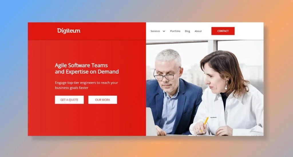 Digiteum Homepage