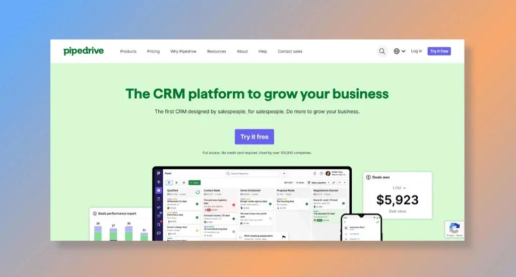 Pipedrive - Simplifying Sales Processes
