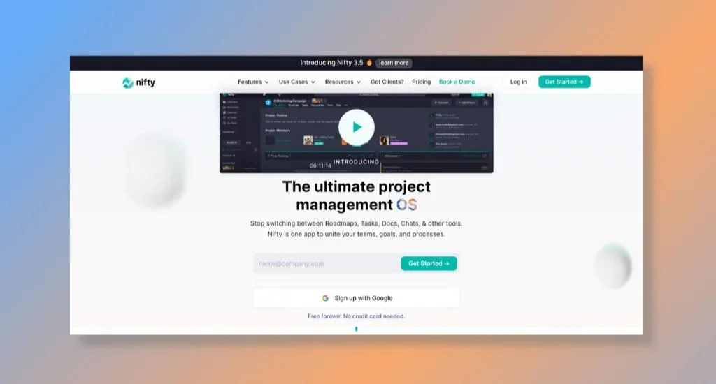 Nifty - Offering Tailored Workspace Solutions