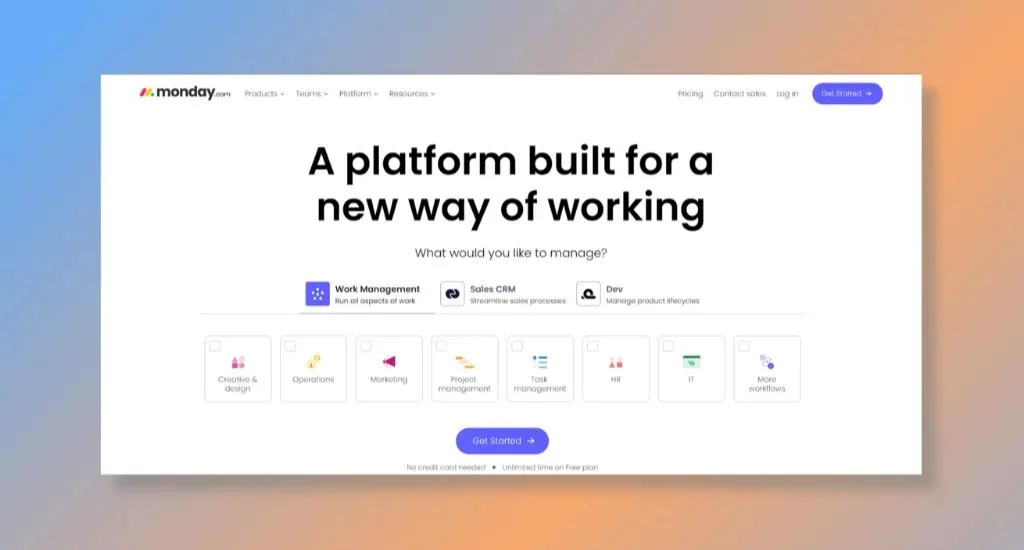 Monday.com - Top Pick for Unified Work OS