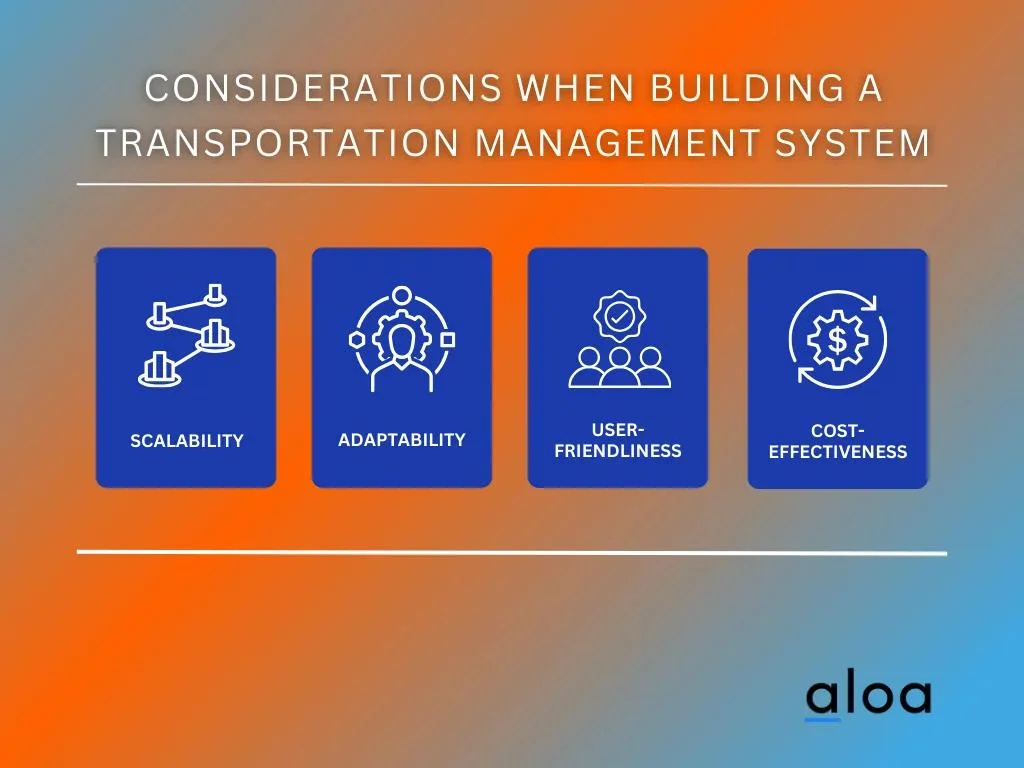Considerations When Building a Transportation Management System