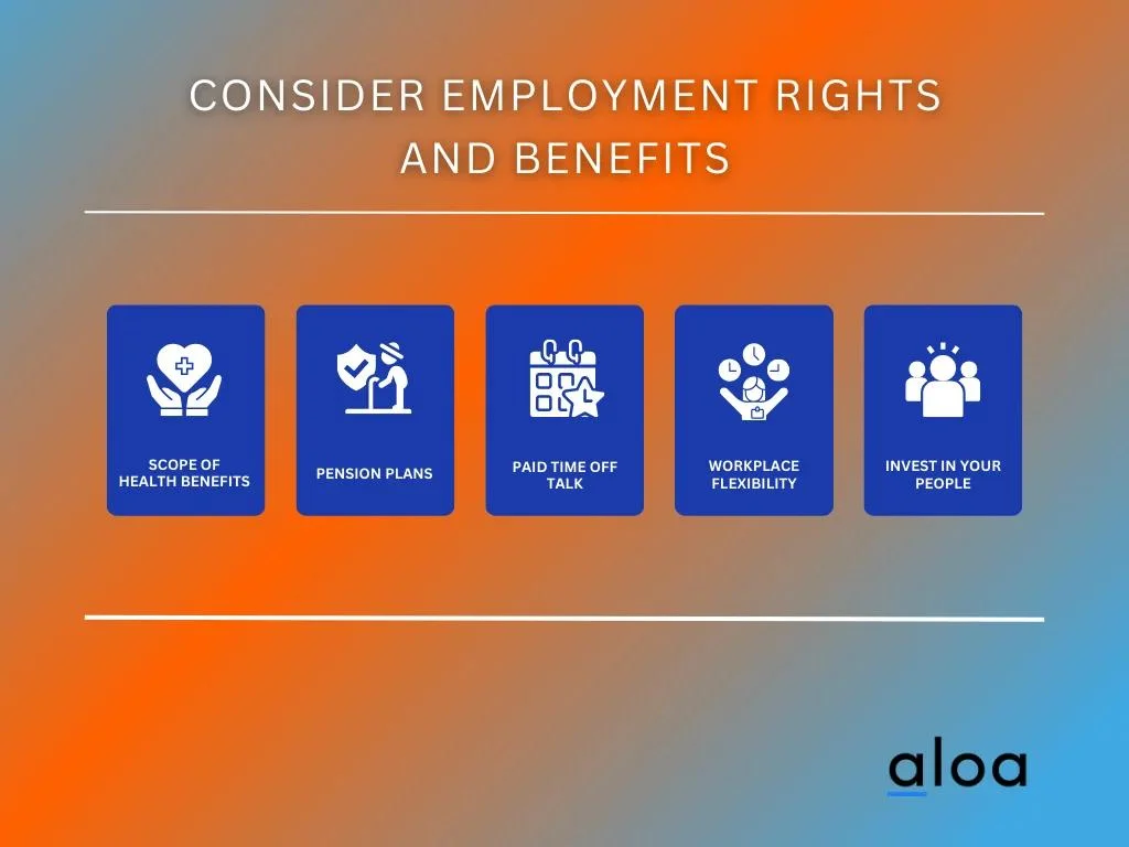 consider employment rights