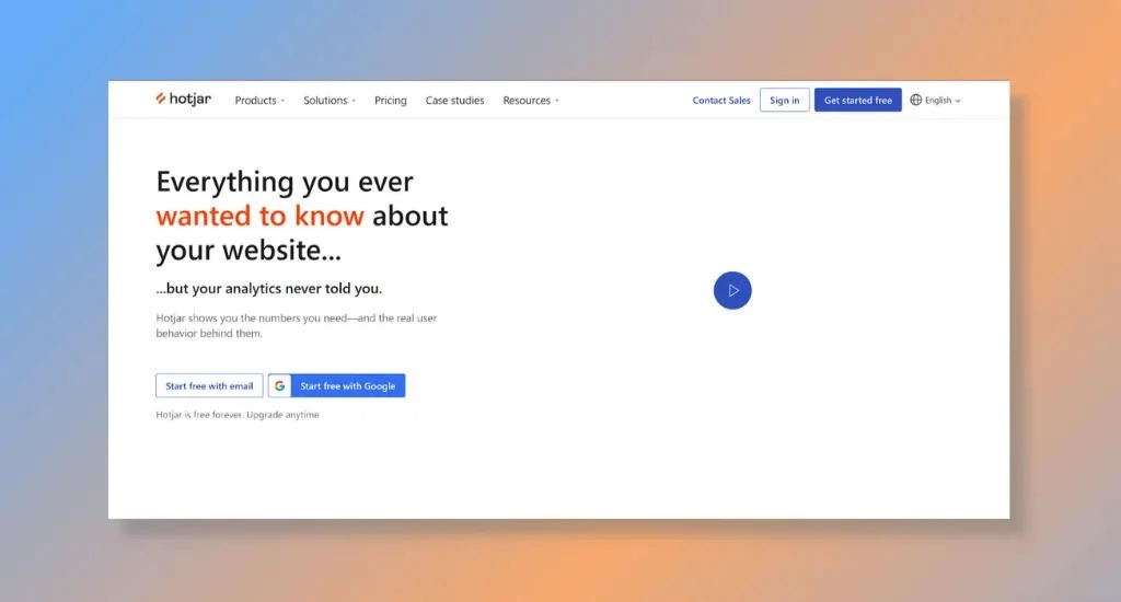 Hotjar - Advanced Data Analytics Network