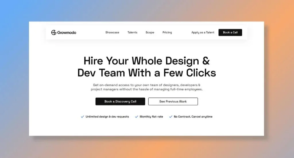 Growmodo - Simplifies Team Hiring