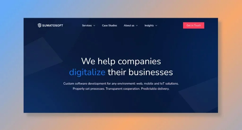 SumatoSoft - Best in Web Design and Development Excellence