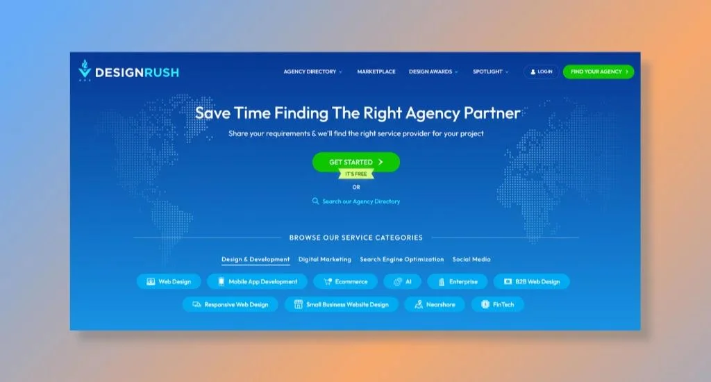 DesignRush - The Best Company Directory for Web Design