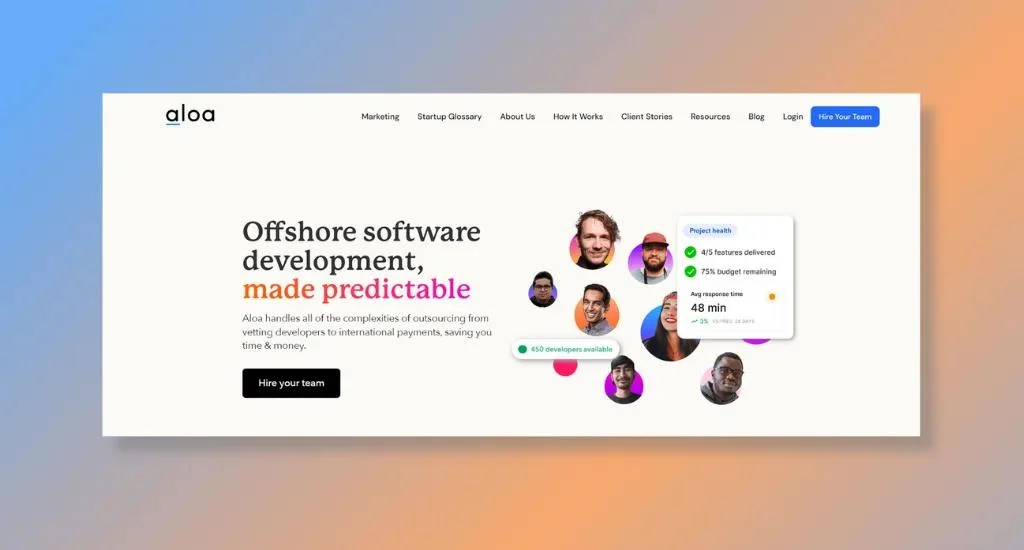 Aloa - Best Site for Web Design and Development Solutions