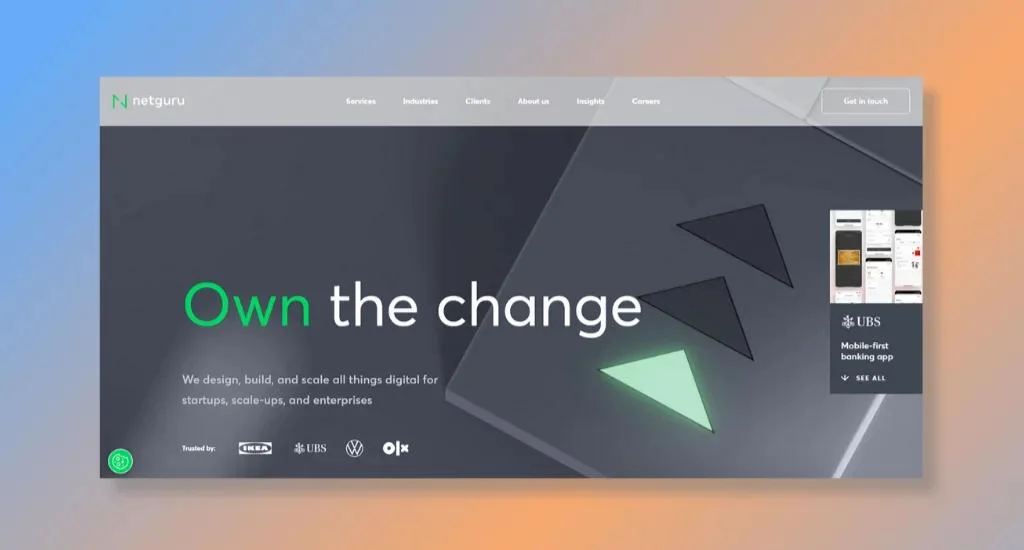 Netguru - Best for End-to-End Cutting-Edge Web Solutions