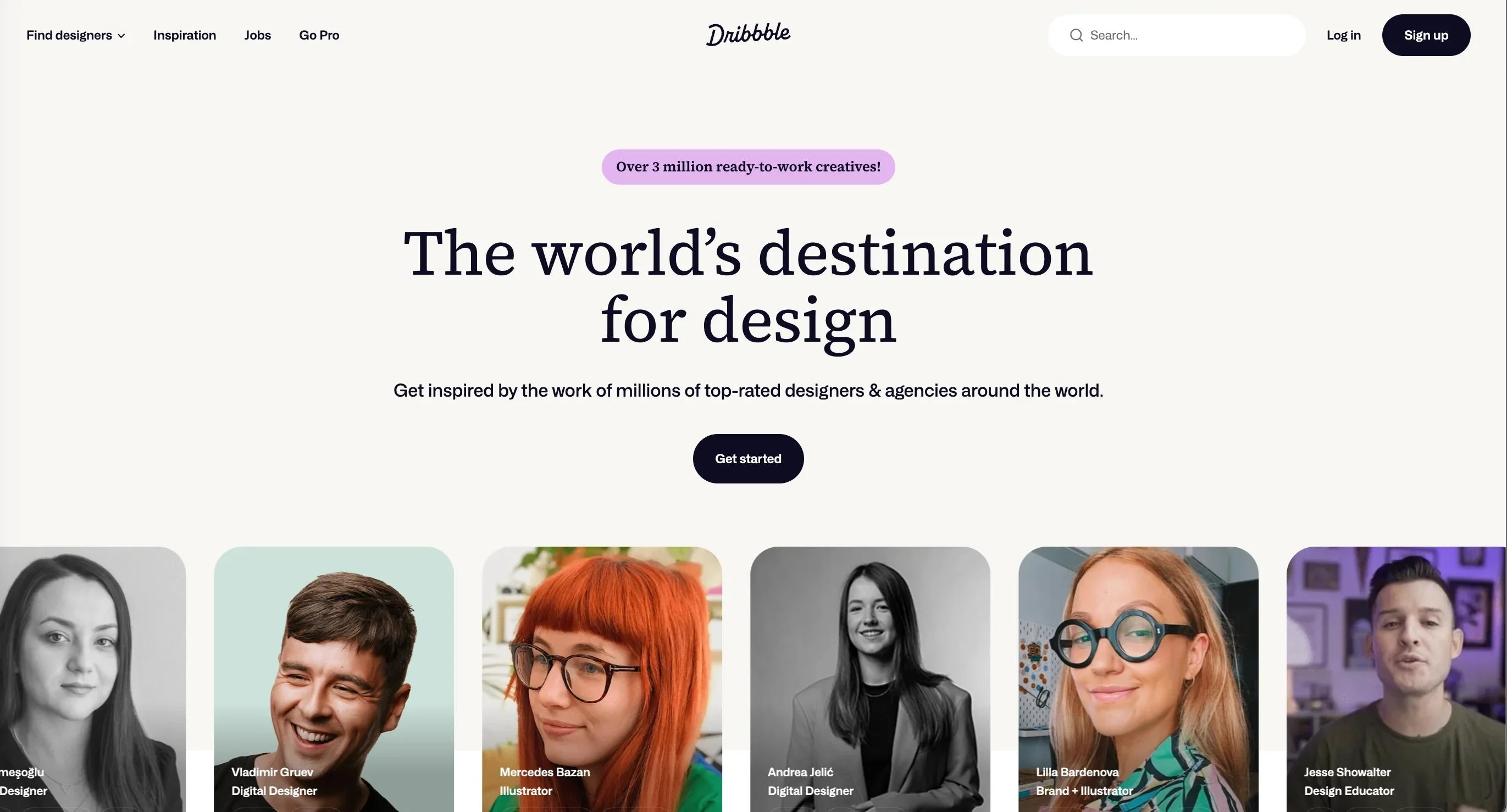 Dribble - World's Leading Communities For Creatives