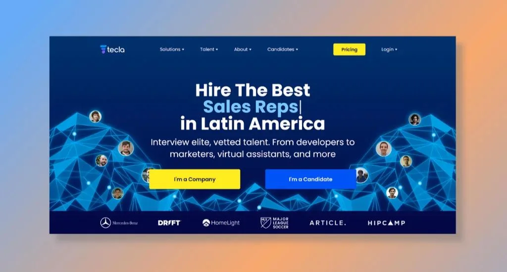 Tecla - Best for Nearshore Software Development Talent