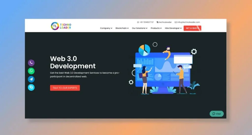 Technoloader - Tailored Web3 Development Services