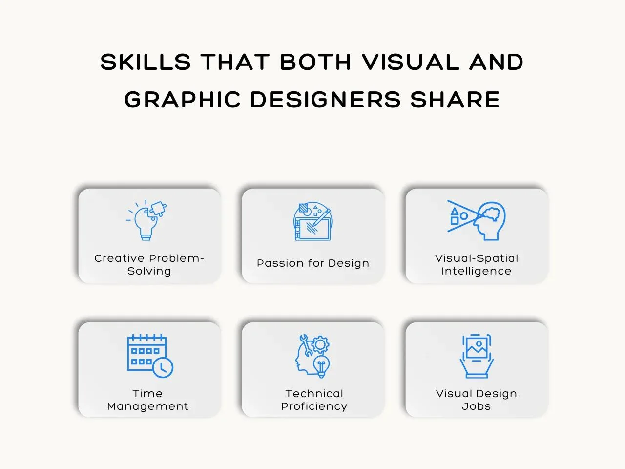 Skills hat both Visual and Graphic Designers Share