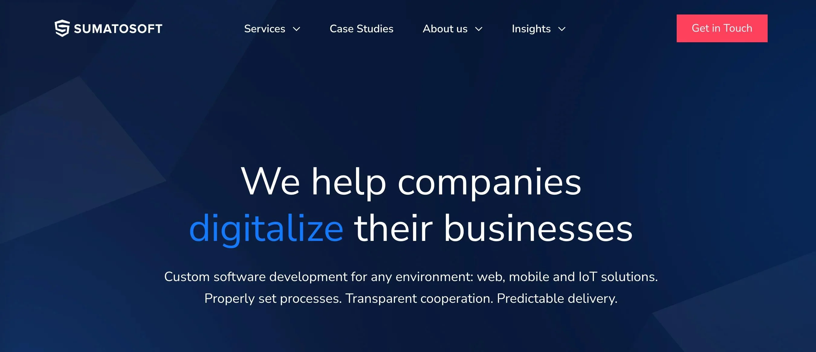 SumatoSoft - Partnering For Progress