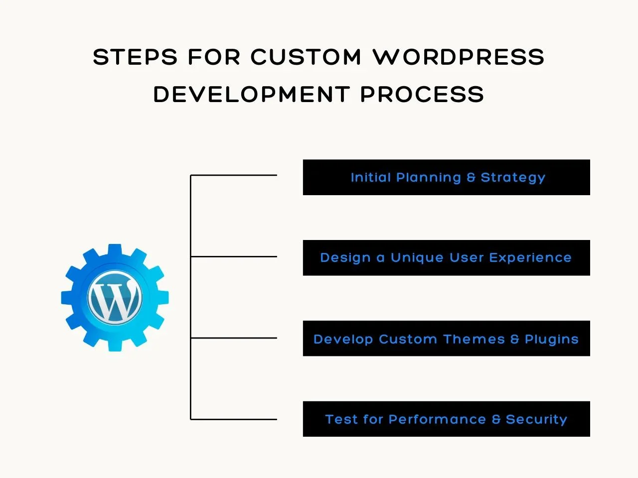 Steps for Custom WordPress Development Process