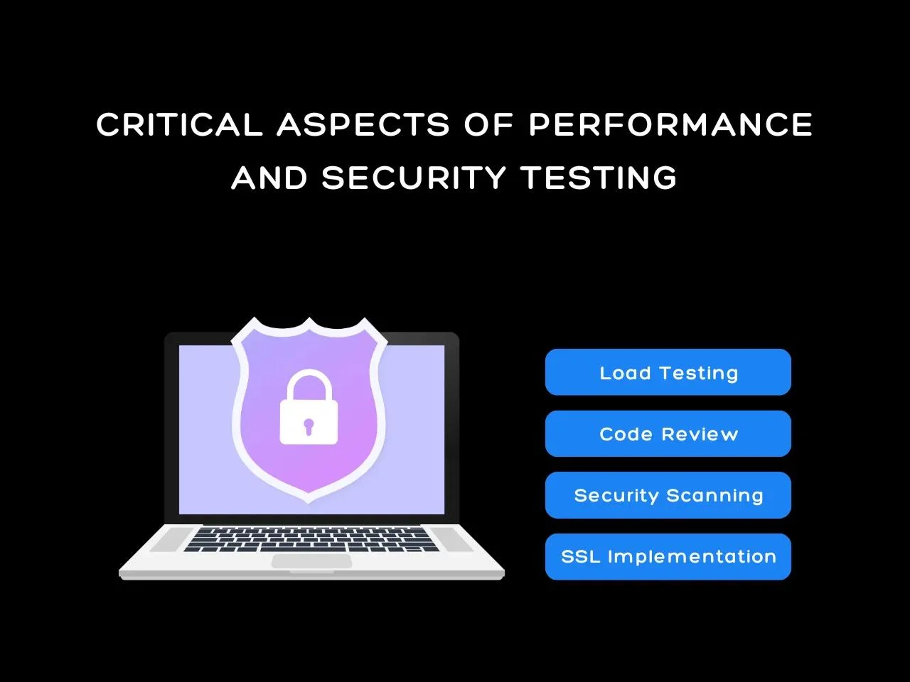 Critical Aspects of Performance and Security Testing