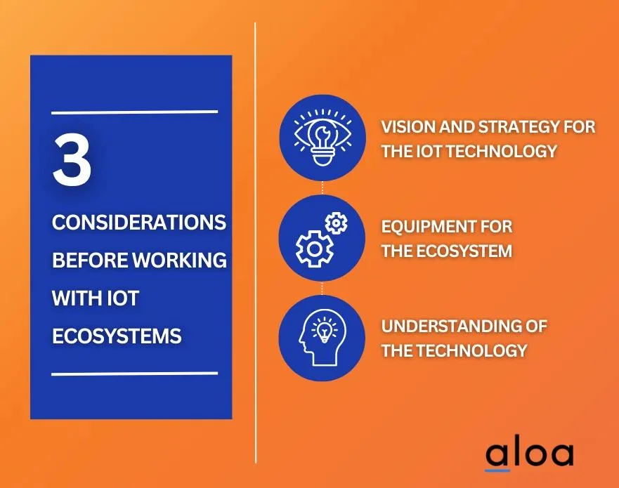Considerations before working with IOT ecosystems
